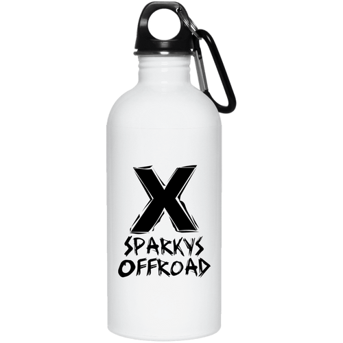 Sparky's Offroad black logo 23663 20 oz. Stainless Steel Water Bottle