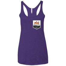 FOJ 2-sided print NL6733 Next Level Ladies' Triblend Racerback Tank
