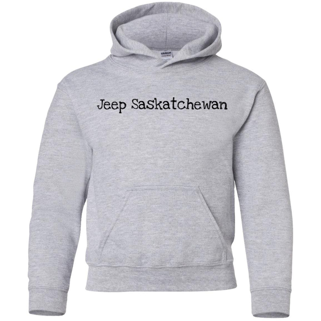 Jeep Sask G185B Gildan Youth Pullover Hoodie