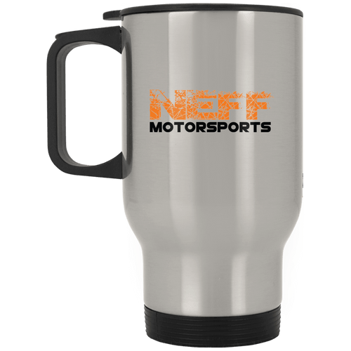 Neff Motorsports XP8400S Silver Stainless Travel Mug