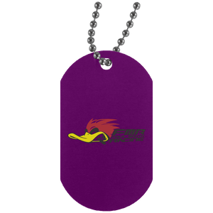 FOUL MOUTH RACING UN4004 Silver Dog Tag
