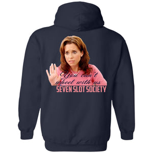 S7S white logo You Can't Wheel With Us 2-sided print Z66 Pullover Hoodie