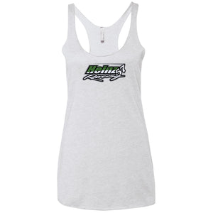 H57 Racing 2-sided print NL6733 Next Level Ladies' Triblend Racerback Tank