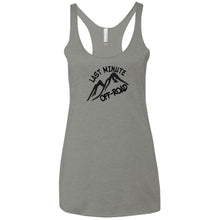 Last Minute Offroad NL6733 Next Level Ladies' Triblend Racerback Tank