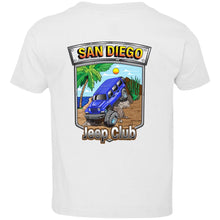 San Diego jeep club 2-sided print 3321 Toddler Jersey T-Shirt