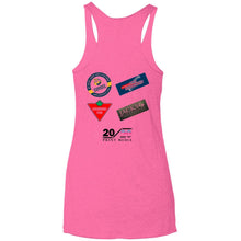 Dale Racing 2-sided print NL6733 Next Level Ladies' Triblend Racerback Tank