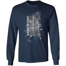 AORC Vertical white 2-sided print G240 LS Ultra Cotton T-Shirt