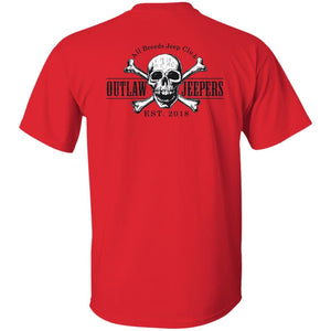 Outlaw Jeepers 2-sided print G500B Youth 5.3 oz 100% Cotton T-Shirt