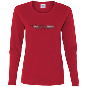 AmericanOffroadCustoms Horizontal G540L Ladies' Cotton LS T-Shirt