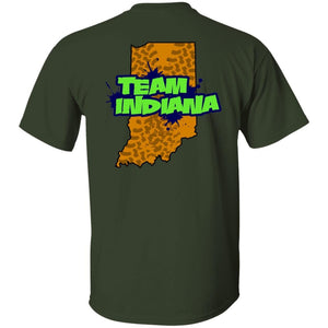 B&B Motorsports 2-sided print (Team Indiana back) G500B Gildan Youth 5.3 oz 100% Cotton T-Shirt