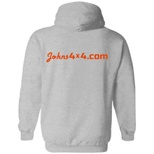 John's 4x4 tread print logo 2-sided print G185 Pullover Hoodie 8 oz.