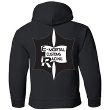 E-Mortal Racing 2-sided print G185B Gildan Youth Pullover Hoodie