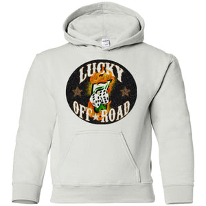 Lucky 7 Offroad G185B Gildan Youth Pullover Hoodie