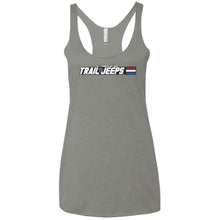 Trail Jeeps NL6733 Next Level Ladies' Triblend Racerback Tank
