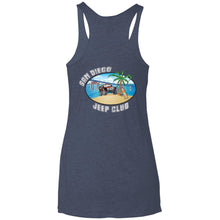 SDJC 2-sided print NL6733 Next Level Ladies' Triblend Racerback Tank
