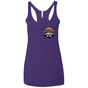 John's 4x4 2-sided print NL6733 Next Level Ladies' Triblend Racerback Tank