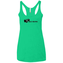 Dale Racing 2-sided print NL6733 Next Level Ladies' Triblend Racerback Tank