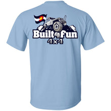 Built4Fun grey 2-sided print G500 Gildan 5.3 oz. T-Shirt