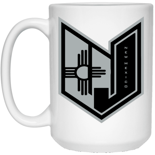Wicked Jeeps NM Black & Grey 21504 15 oz. White Mug