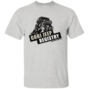 Gobi Jeep Registry Logo G200 Gildan Ultra Cotton T-Shirt