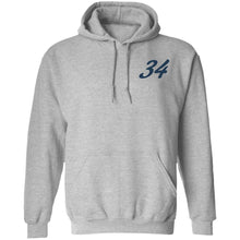 Yeti Motorsports blue logo 2-sided print G185 Gildan Pullover Hoodie 8 oz.