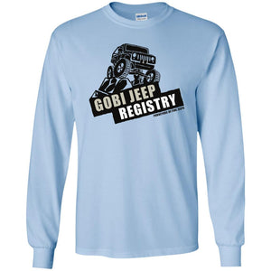 Gobi Jeep Registry G240 Gildan LS Ultra Cotton T-Shirt