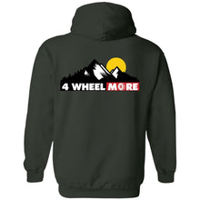4 Wheel More 2-sided print G185 Gildan Pullover Hoodie 8 oz.