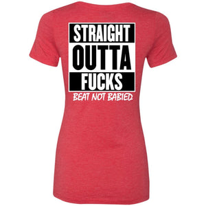 SOF 2-sided print NL6710 Ladies' Triblend T-Shirt