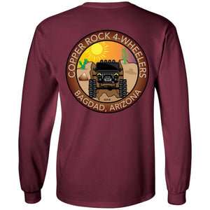 Copper Rock 4-Wheelers 2-sided print G240 LS Ultra Cotton T-Shirt