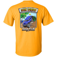 San Diego jeep club 2-sided print 2-sided print G500B Gildan Youth 5.3 oz 100% Cotton T-Shirt