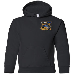 B&B Motorsports 2-sided print (Team Indiana back) G185B Gildan Youth Pullover Hoodie