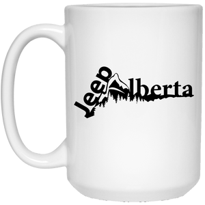 Jeep Alberta 21504 15 oz. White Mug