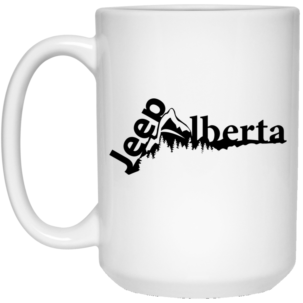 Jeep Alberta 21504 15 oz. White Mug