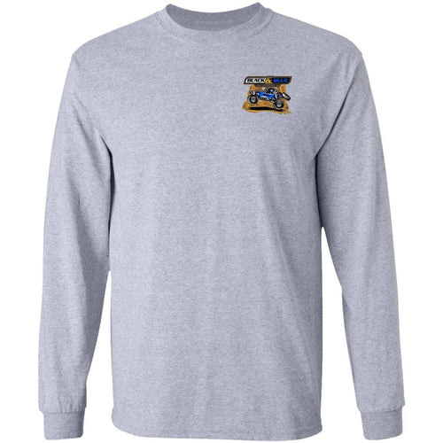 B&B Motorsports 2-sided print (Team Indiana back) G240 Gildan LS Ultra Cotton T-Shirt