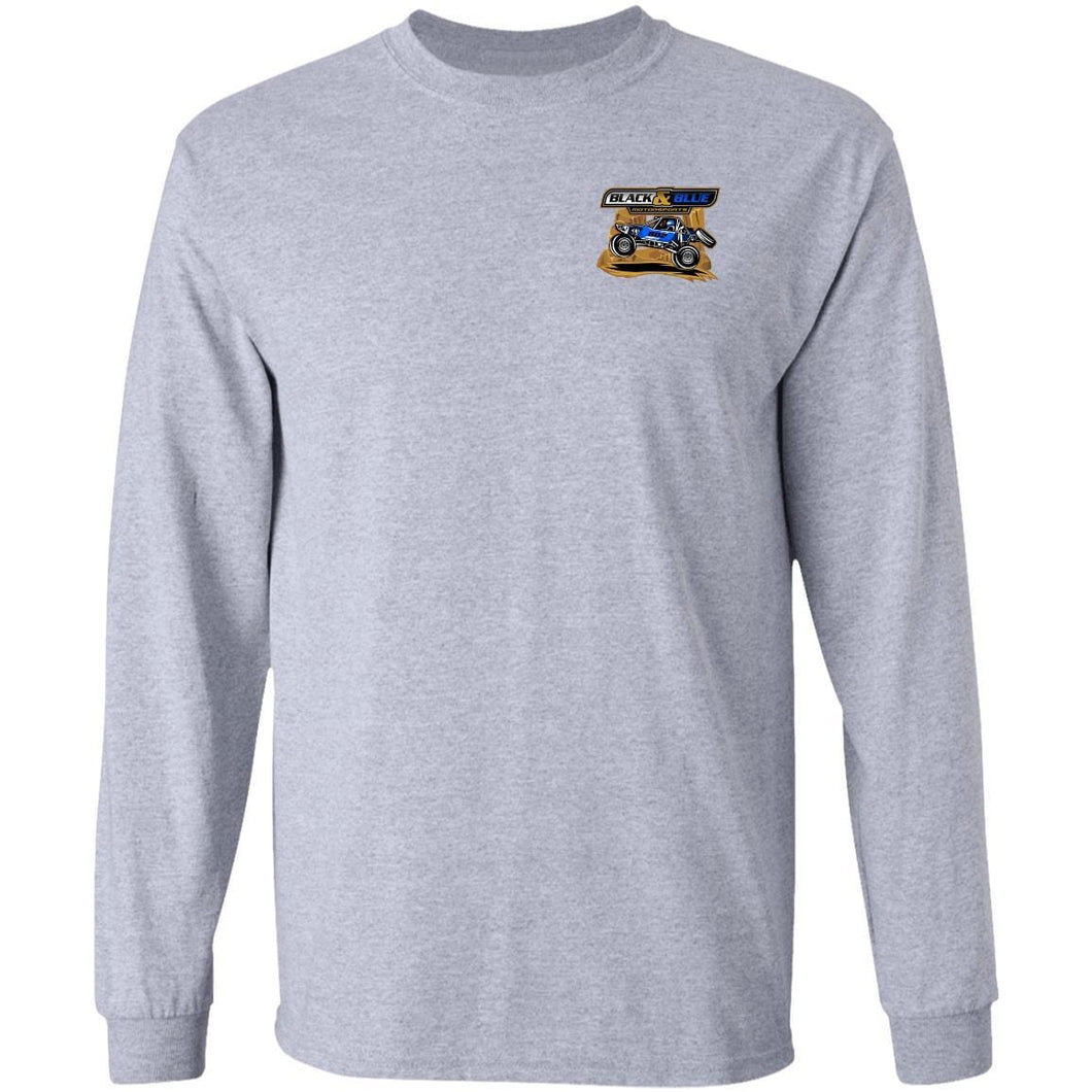 B&B Motorsports 2-sided print (Team Indiana back) G240 Gildan LS Ultra Cotton T-Shirt