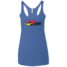 Foul Mouth Racing NL6733 Next Level Ladies' Triblend Racerback Tank