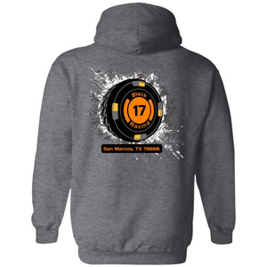 Black 17 2-sided print G185 Gildan Pullover Hoodie 8 oz.
