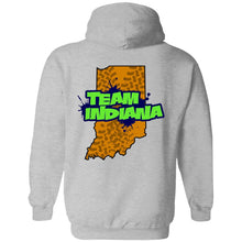WWSD 2-sided w/ Team Indiana back G185 Gildan Pullover Hoodie 8 oz.
