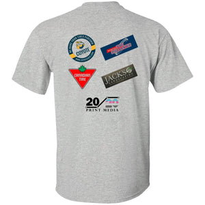 Dale Racing 2-sided print G200B Gildan Youth Ultra Cotton T-Shirt
