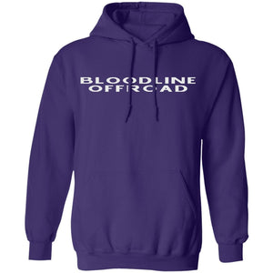 Bloodline Offroad white logo G185 Gildan Pullover Hoodie 8 oz.
