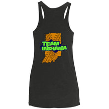 B&B Motorsports 2-sided print (Team Indiana back) NL6733 Next Level Ladies' Triblend Racerback Tank
