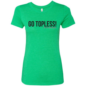 JeepDaddy Go Topless Ladies' Triblend T-Shirt