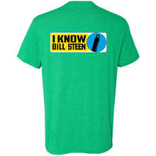 S7S white logo Bill Steen 2-sided print NL6010 Men's Triblend T-Shirt