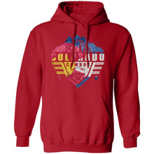 Colorado Combat Jeepers CO Flag G185 Gildan Pullover Hoodie 8 oz.