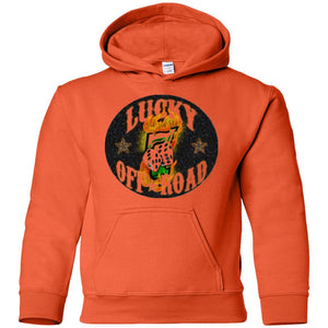 Lucky 7 Offroad G185B Gildan Youth Pullover Hoodie