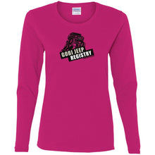 Gobi Jeep Registry G540L Gildan Ladies' Cotton LS T-Shirt