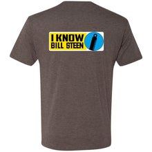 S7S white logo Bill Steen 2-sided print NL6010 Men's Triblend T-Shirt
