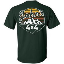John's 4x4 2-sided print G200 Gildan Ultra Cotton T-Shirt