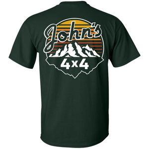 John's 4x4 2-sided print G200 Gildan Ultra Cotton T-Shirt