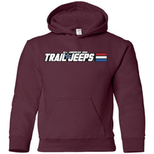Trail Jeeps G185B Gildan Youth Pullover Hoodie